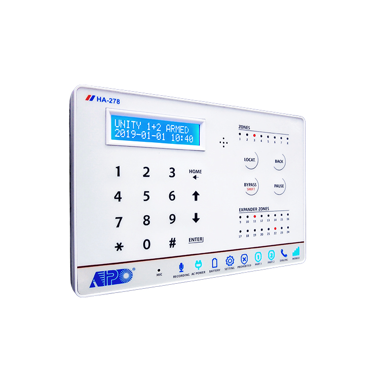 Home Zone Security App - نظام إنذار أمني منزلي HA-278-D يعمل