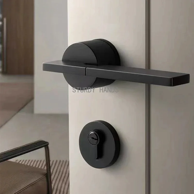 Home Security Locks For Doors - قفل مقبض باب داخلي من سبائك