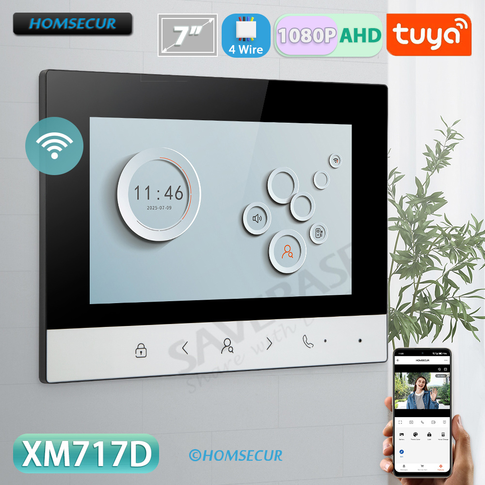 Home Security Monitoring - شاشة مراقبة داخلية ذكية من تويا