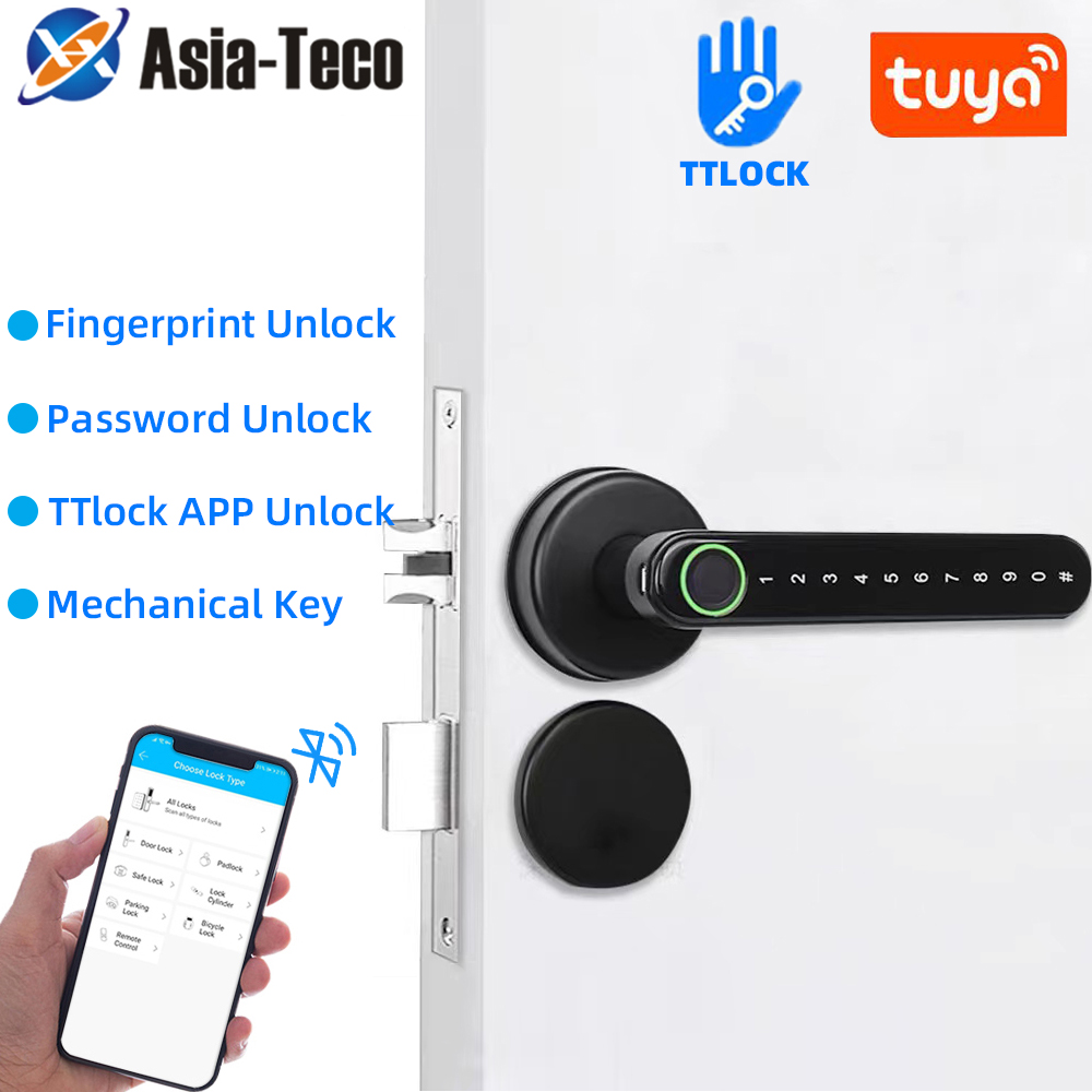 Home Security Locks For Doors - قفل بصمة الإصبع الذكي بتقنية البلوتوث