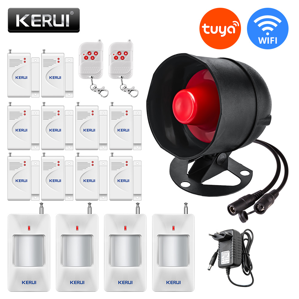 Home Zone Security App - KERUI Tuya الذكية واي فاي اللاسلكية