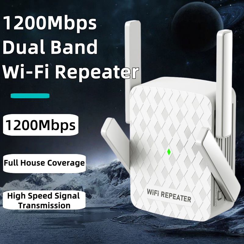 Home Security No Wifi - موسع واي فاي لاسلكي 1200 ميجابت