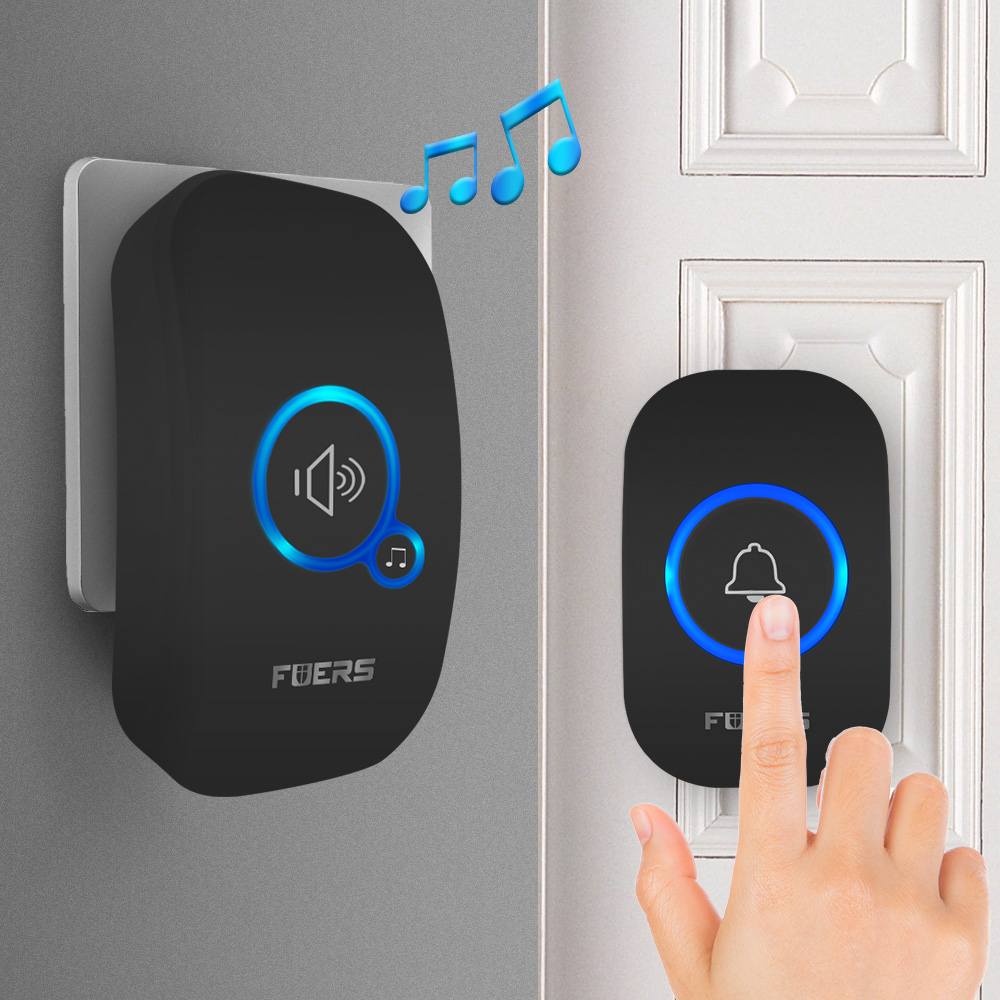 Home Security Bell - Fuers جرس الباب اللاسلكي المنزل ترحيب