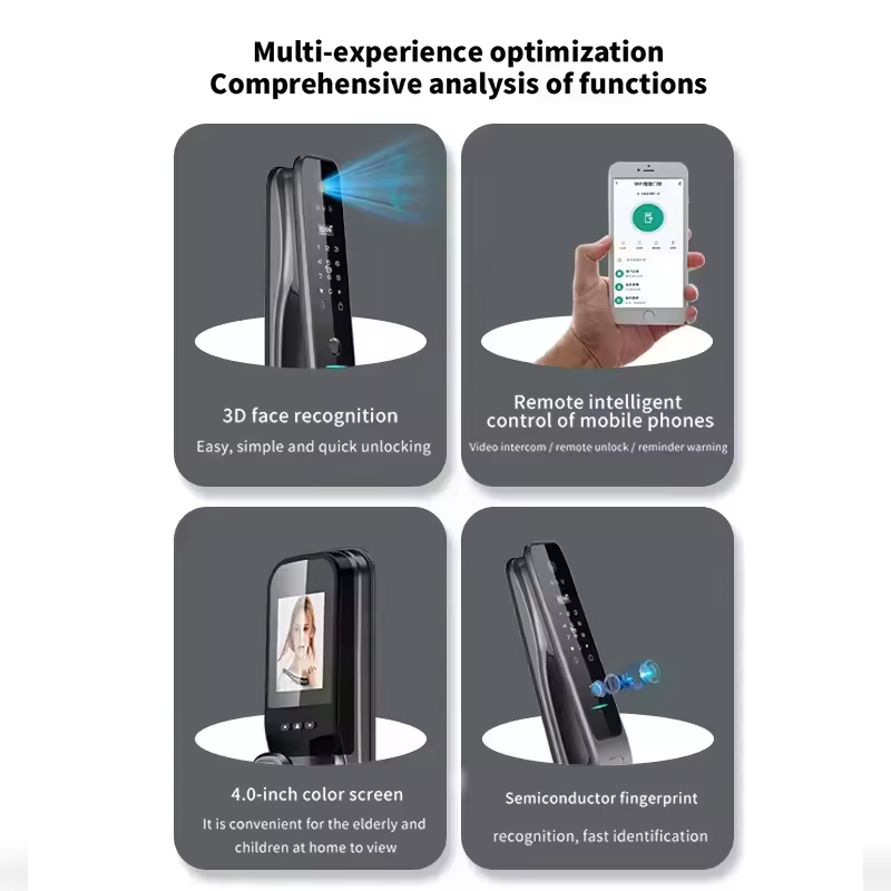 قفل باب ذكي HX5 مع التعرف على  - مراجعة Home Security Locks For Doors وسعره