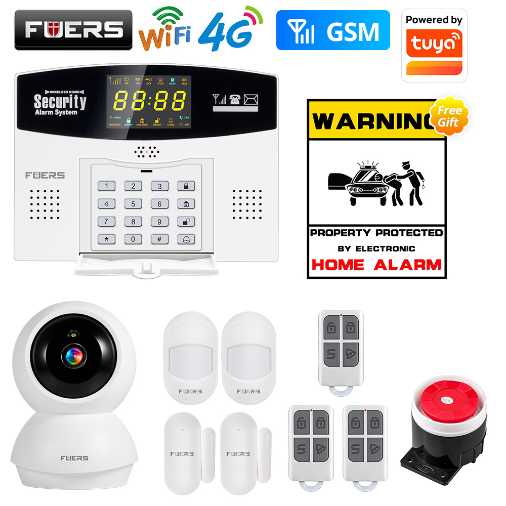 نظام إنذار لاسلكي Fuers W214 W - مراجعة Home Zone Security App وسعره