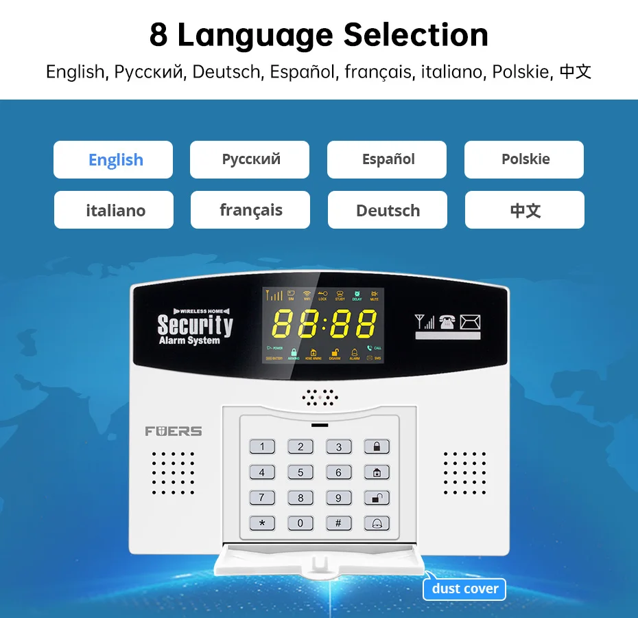 نظام إنذار لاسلكي Fuers W214 W - مراجعة Home Zone Security App وسعره
