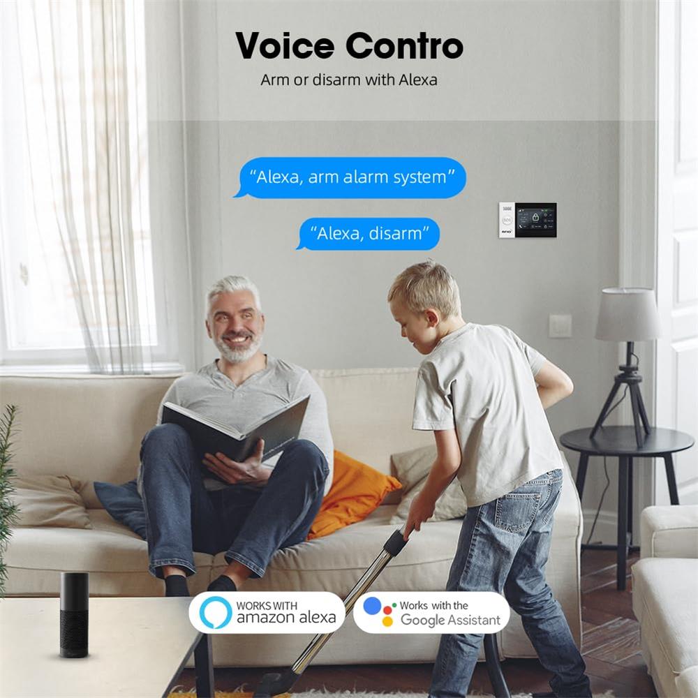 نظام إنذار ذكي بتقنية واي فاي  - مراجعة Home Security No Wifi وسعره