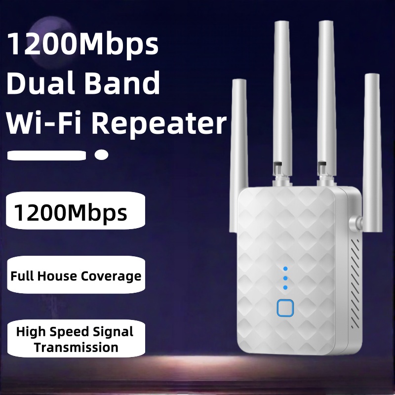 1200Mbps ثنائي النطاق واي فاي  - مراجعة Home Security No Wifi وسعره