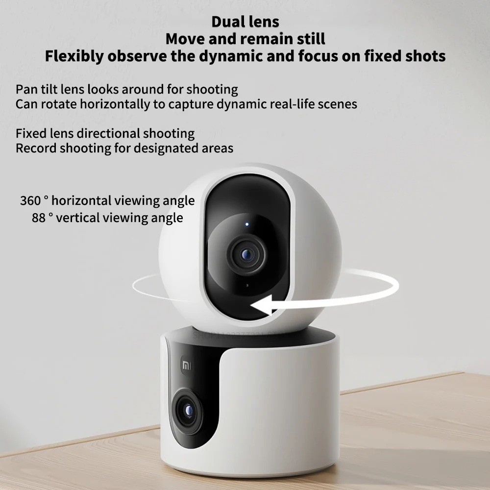 كاميرا Xiaomi C300 الذكية بعدس - مراجعة Home Security Camera 360 Xiaomi وسعره