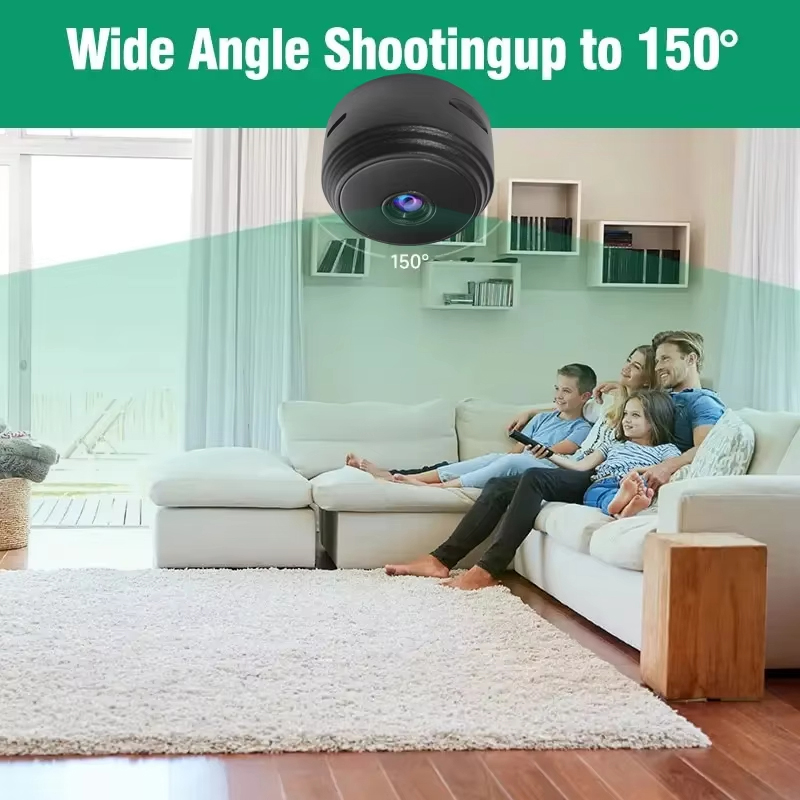 كاميرا أمان لاسلكية A9 ميني وا - مراجعة Home Security La وسعره