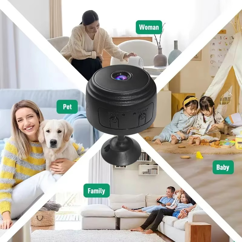 كاميرا أمان لاسلكية A9 ميني وا - مراجعة Home Security La وسعره