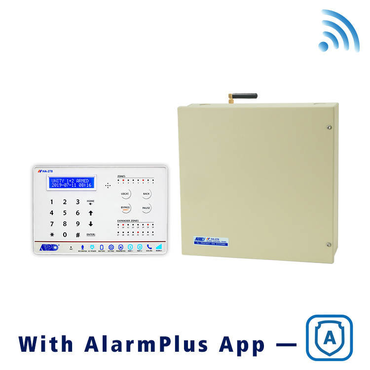 نظام إنذار أمني منزلي HA-278-D - مراجعة Home Zone Security App وسعره
