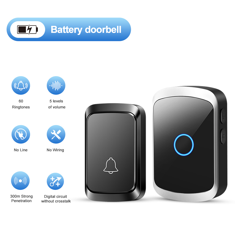 طقم جرس الباب اللاسلكي الذكي ب - مراجعة Home Security Bell وسعره