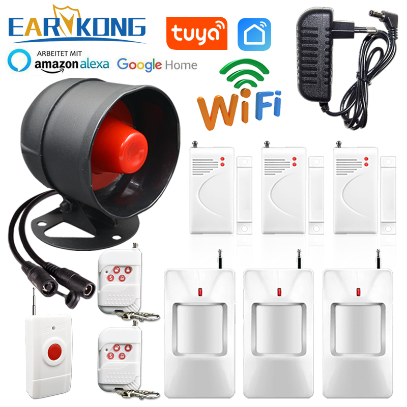 Tuya WiFi نظام إنذار لاسلكي أم - مراجعة Home Zone Security App وسعره