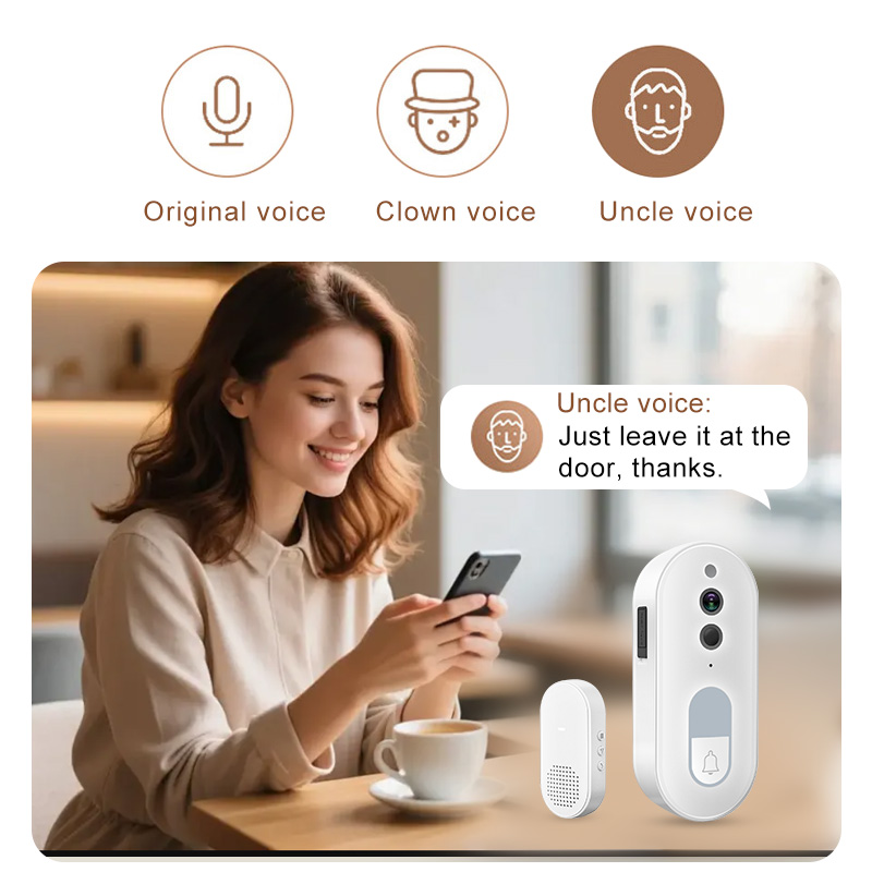 جرس باب ذكي لاسلكي من تويا مع  - مراجعة Home Security La وسعره