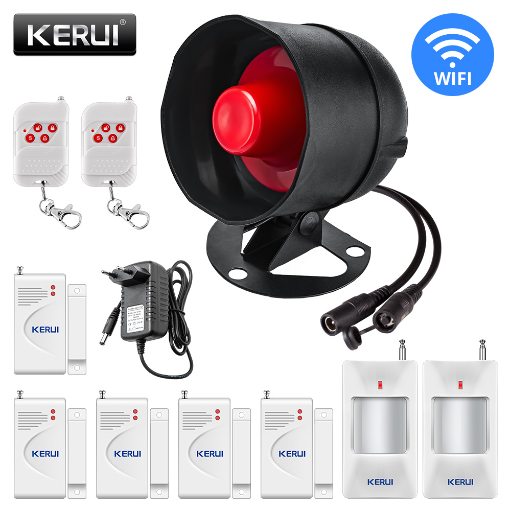 KERUI Tuya Smart WIFI Wireless - مراجعة Home Zone Security App وسعره