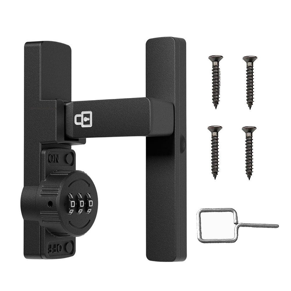 قفل باب الحظيرة الآمن مكون من  - مراجعة Home Security Locks For Doors وسعره