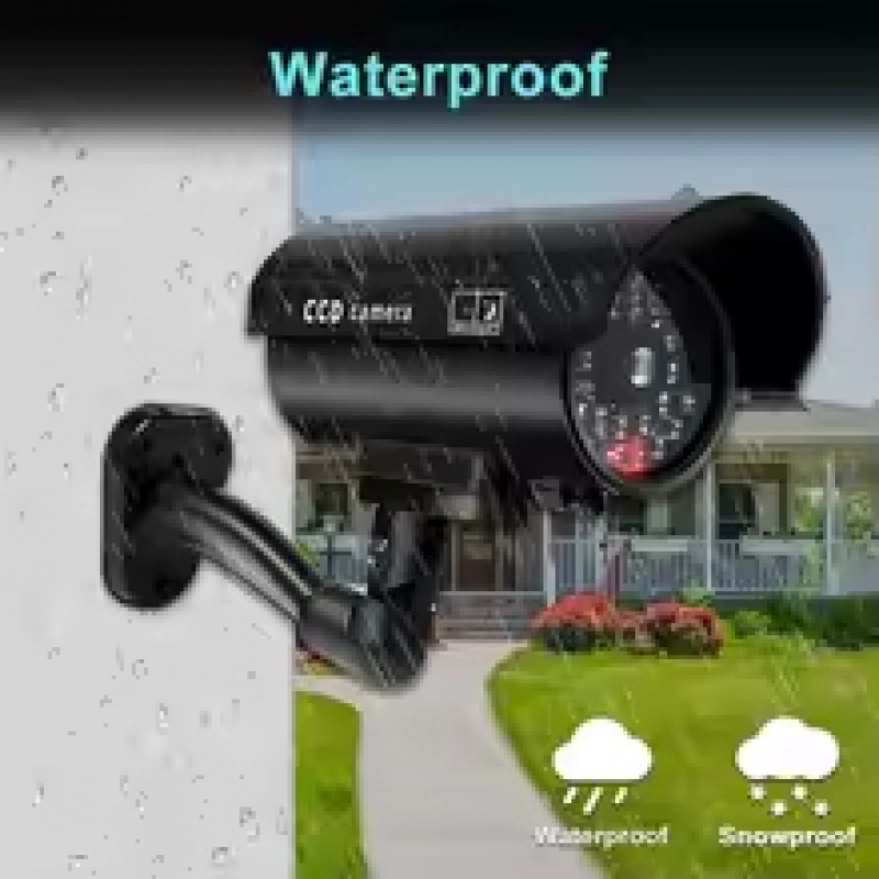 كاميرا وهمية على شكل رصاصة مع  - مراجعة Home Security La وسعره