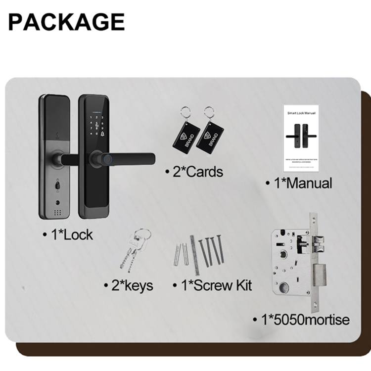 قفل باب ذكي رقمي للمنازل الخشب - مراجعة Home Security Locks For Doors وسعره