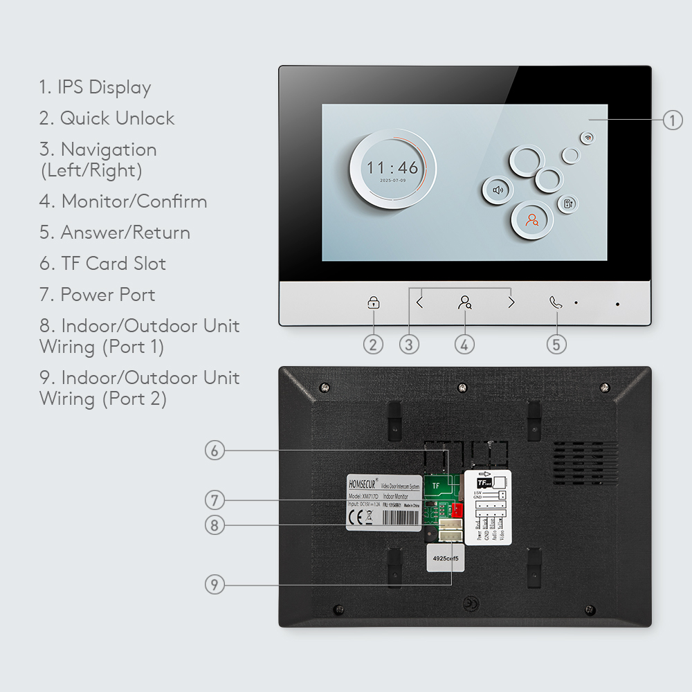 شاشة مراقبة داخلية ذكية من توي - مراجعة Home Security Monitoring وسعره