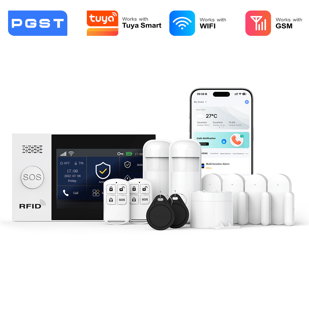 نظام إنذار لاسلكي من بي جي إس  - مراجعة Home Security No Wifi وسعره