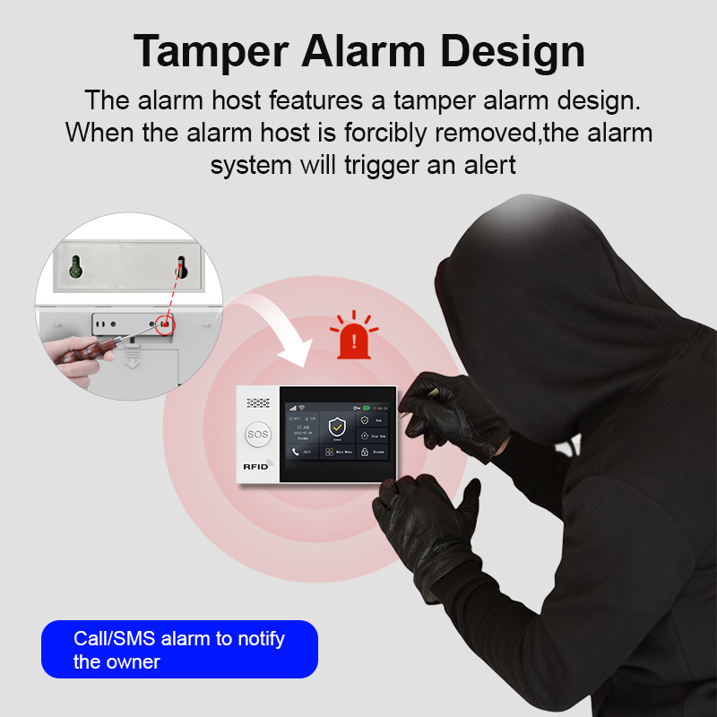 نظام إنذار لاسلكي من بي جي إس  - مراجعة Home Security No Wifi وسعره