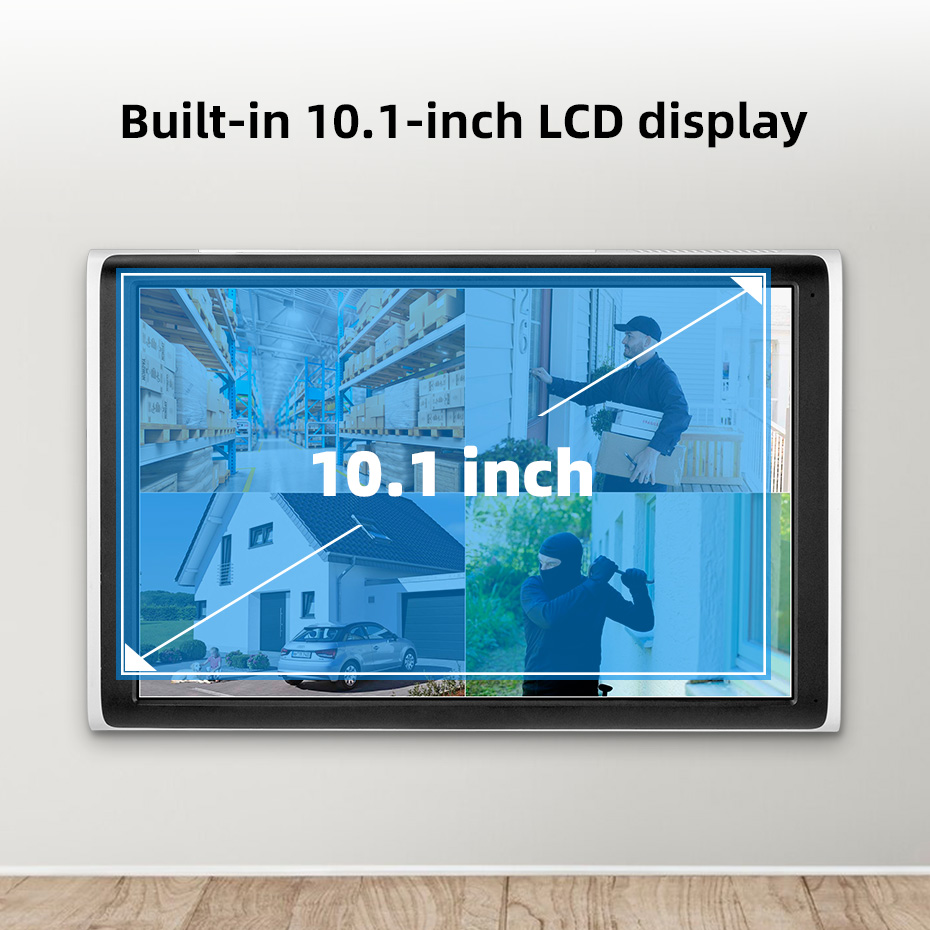 KERUI 2K 3K 4MP 8CH NVR WIFI O - مراجعة Home Security Monitoring وسعره