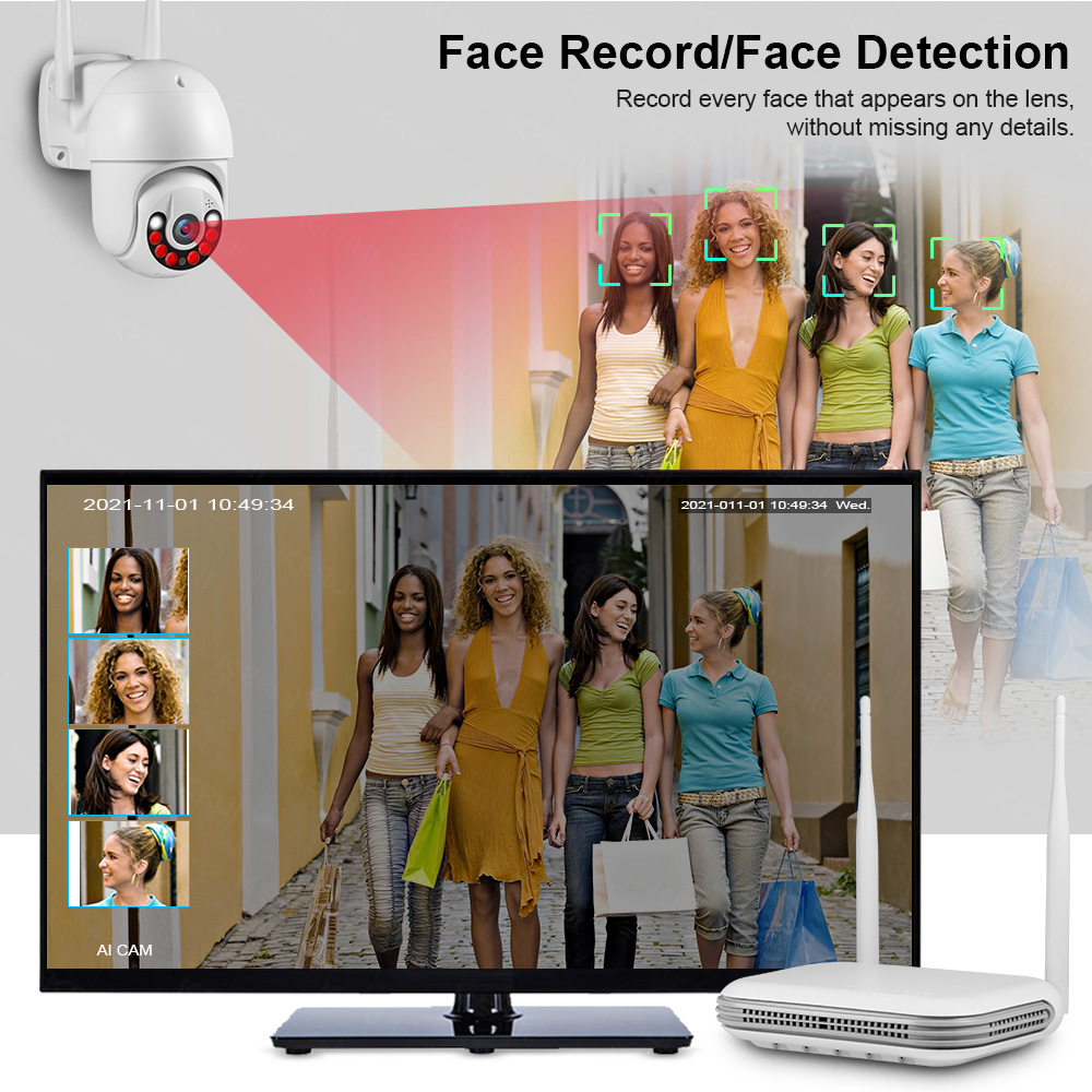 KERUI 2K 3K 4MP 8CH NVR WIFI O - مراجعة Home Security Monitoring وسعره