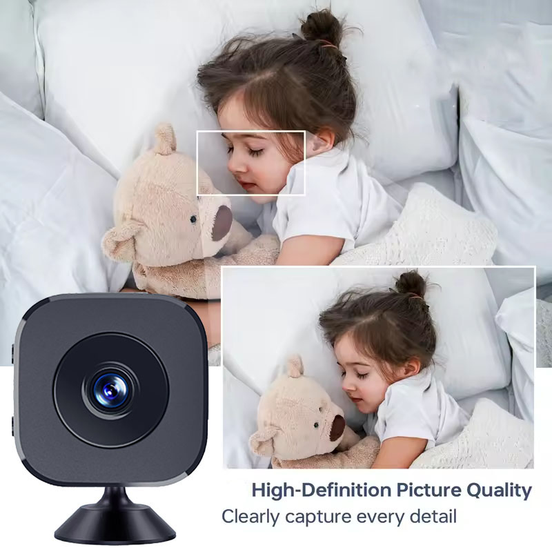 كاميرا مراقبة 4K صغيرة كاملة ا - مراجعة Home Security La وسعره