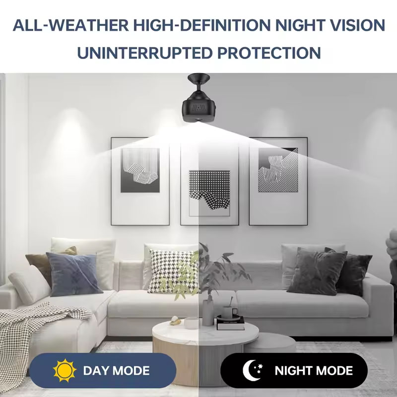 كاميرا مراقبة 4K صغيرة كاملة ا - مراجعة Home Security La وسعره