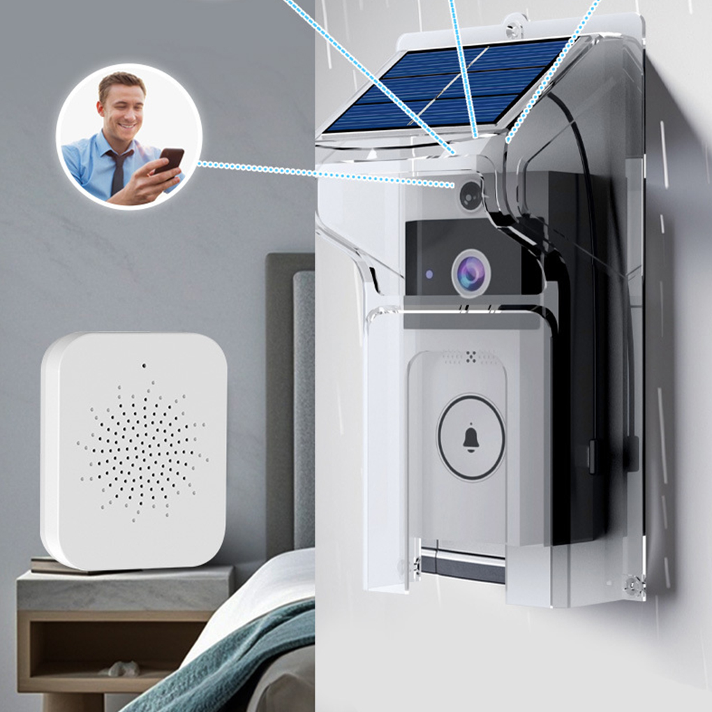كاميرا جرس الباب Wifivisual شح - مراجعة Home Security Bell وسعره