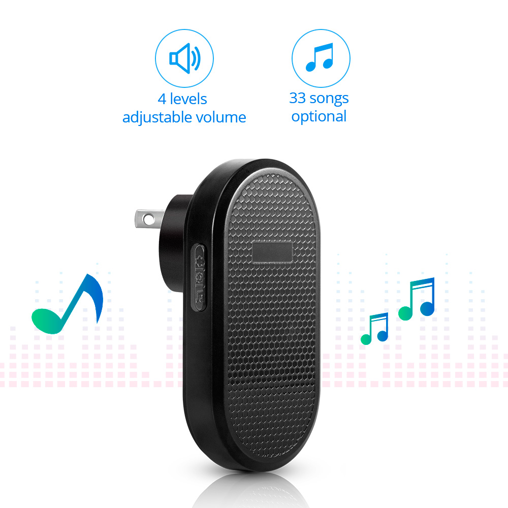 M558 جرس الباب الذكي اللاسلكي  - مراجعة Home Security Bell وسعره