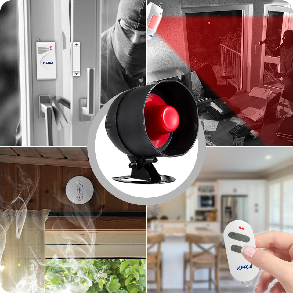 KERUI Tuya الذكية واي فاي اللا - مراجعة Home Zone Security App وسعره