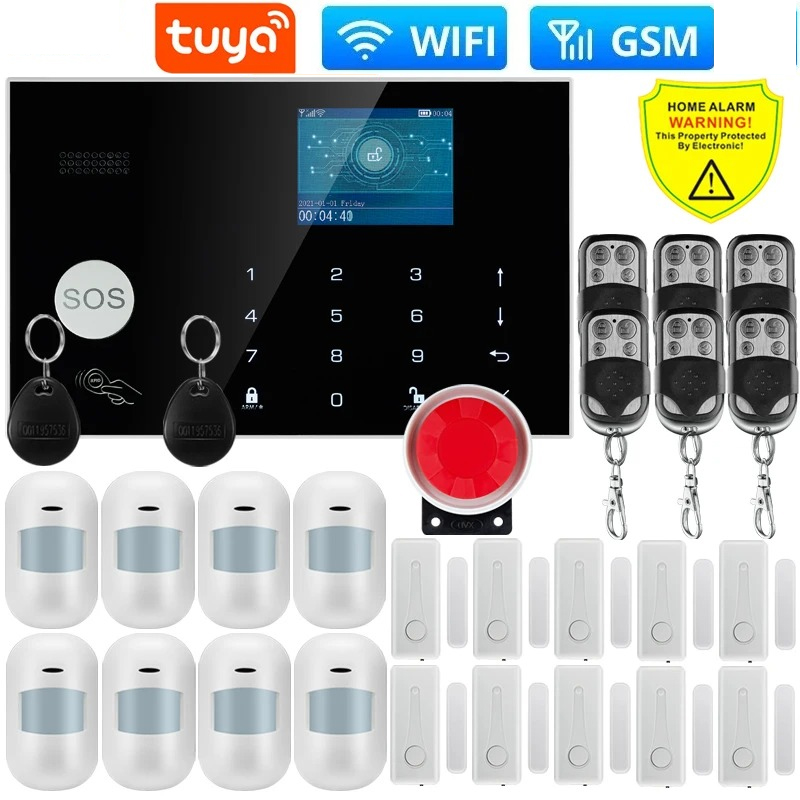 نظام إنذار سلكي لاسلكي W7B لأم - مراجعة Home Zone Security App وسعره