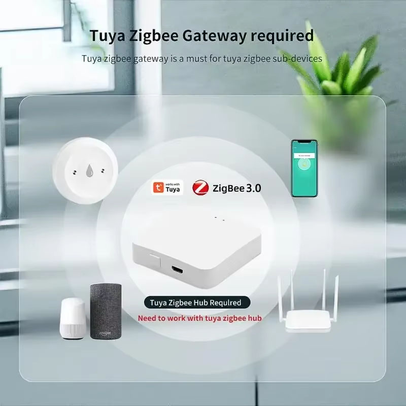 مستشعر تسرب المياه الذكي الجدي - مراجعة Home Security Monitoring وسعره