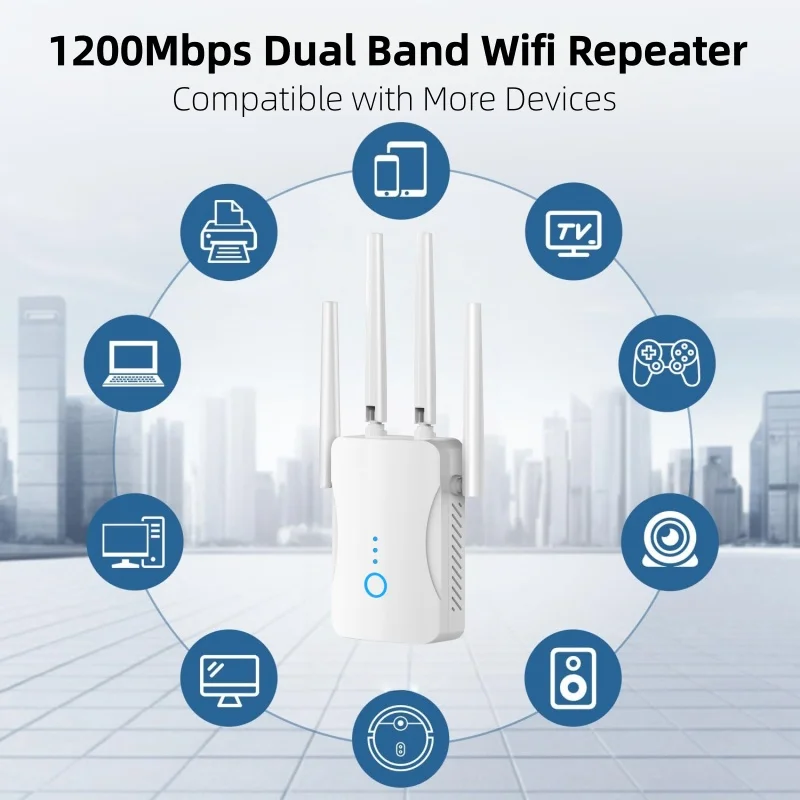 مكرر واي فاي ثنائي النطاق بسرع - مراجعة Home Security No Wifi وسعره