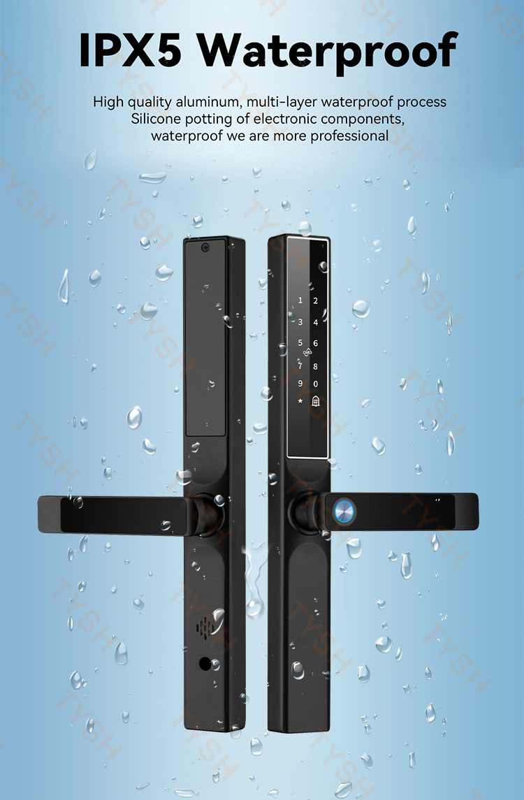 Tuya App بصمة قفل الباب رمز بط - مراجعة Home Security Locks For Doors وسعره