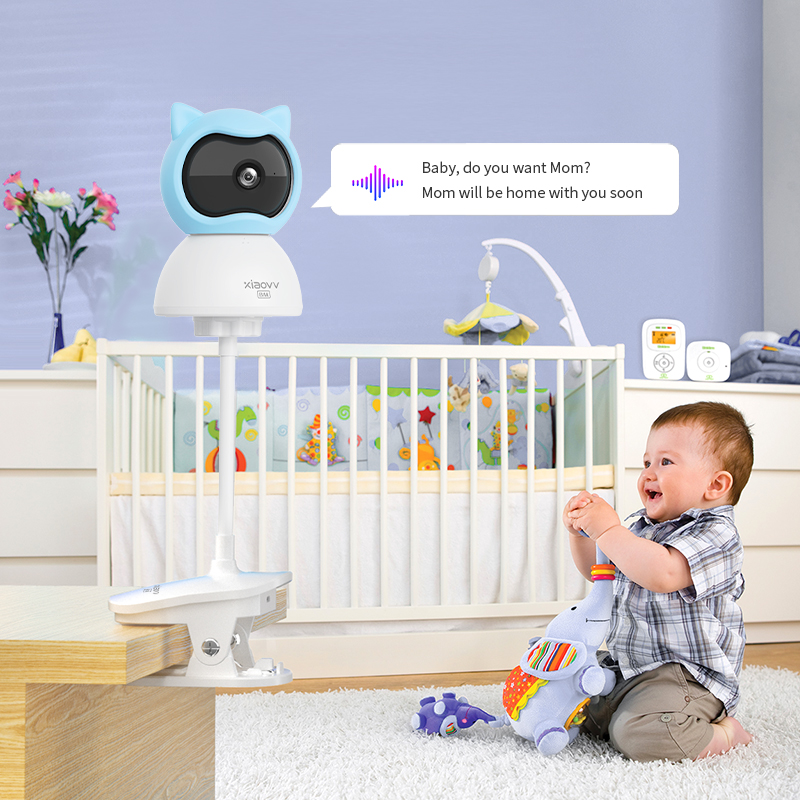 4MP WiFi xiaovv مراقبة الطفل ف - مراجعة Home Security La وسعره