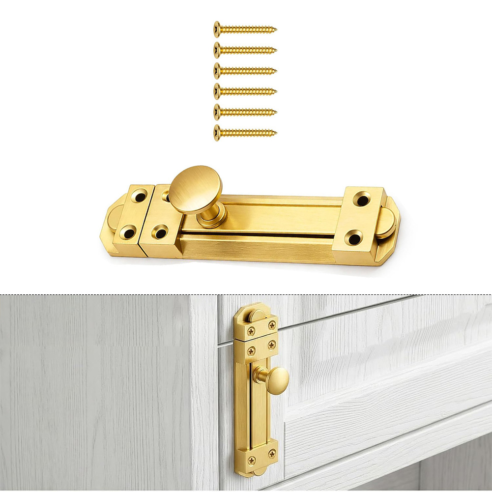 قفل باب منزلق من النحاس الصلب  - مراجعة Home Security Locks For Doors وسعره