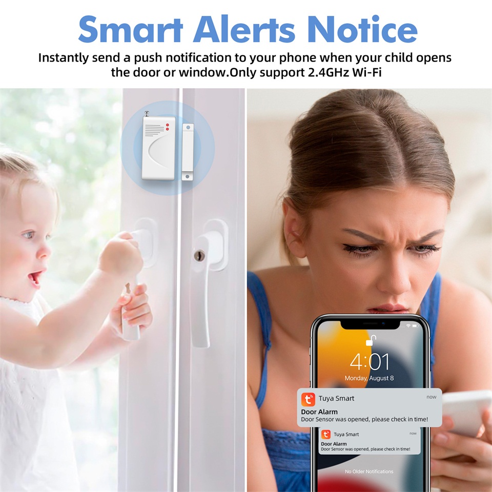 KERUI 120db نظام إنذار صفارة ا - مراجعة Home Security No Wifi وسعره
