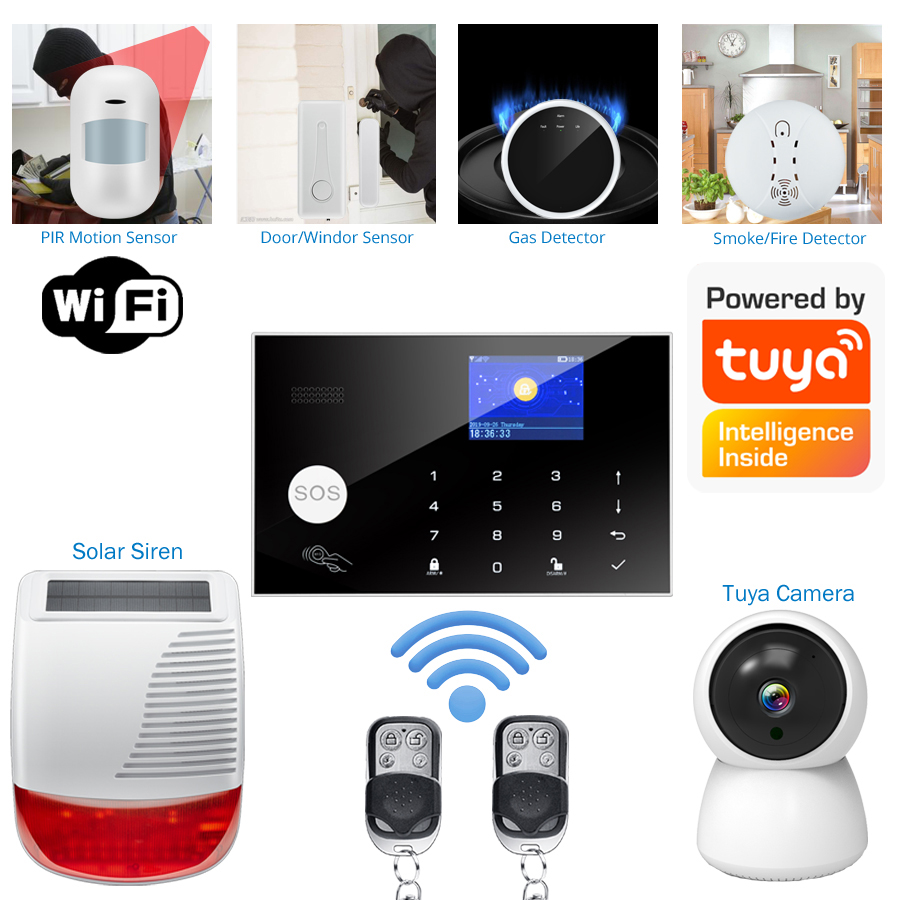نظام إنذار ذكي للمنزل يعمل بتق - مراجعة Home Zone Security App وسعره
