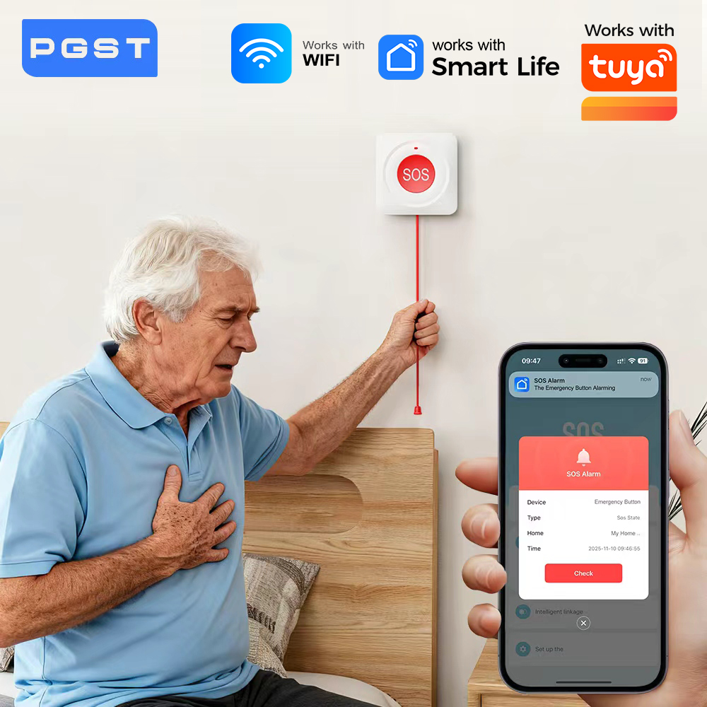 زر طوارئ واي فاي زيجبي يعمل مع - مراجعة Home Security Devices وسعره