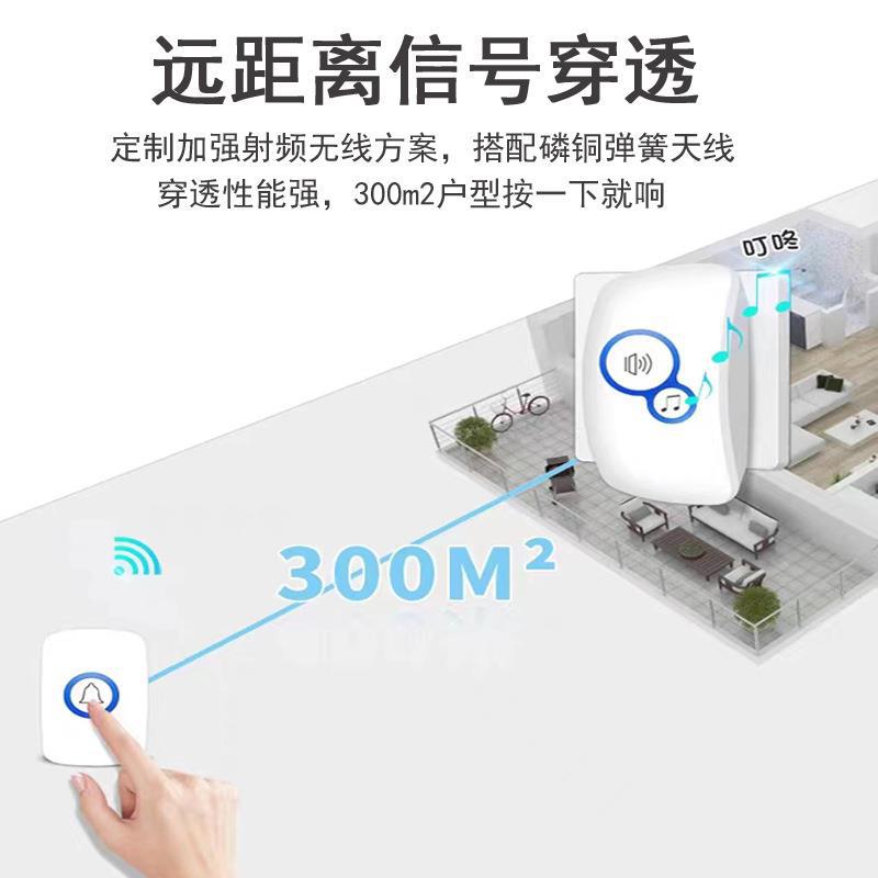 32 نغمة رنين إنذار لاسلكي ضيف  - مراجعة Home Security Bell وسعره