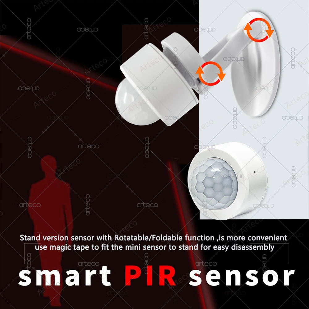 مستشعر حركة صغير بتقنية Zigbee - مراجعة Home Security Devices وسعره