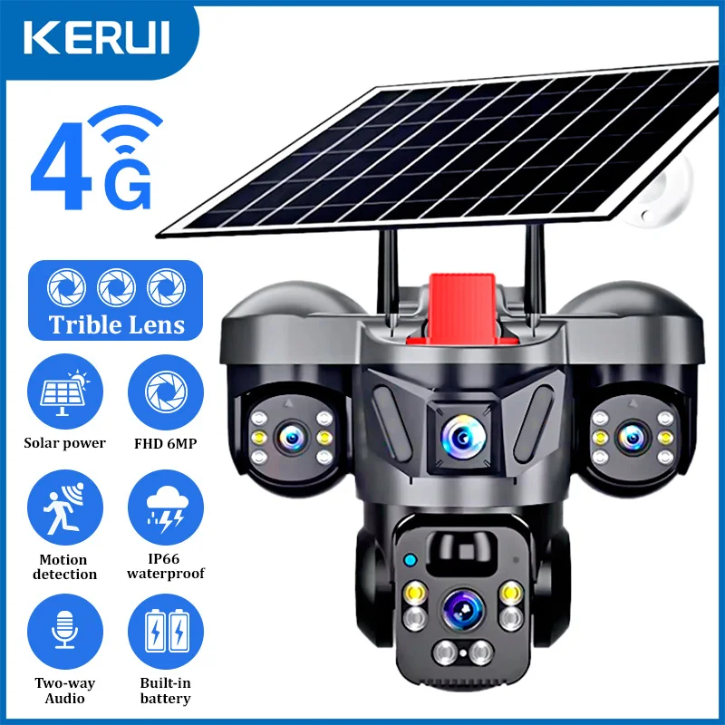 KERUI V380 Pro في الهواء الطلق - مراجعة Home Security La وسعره