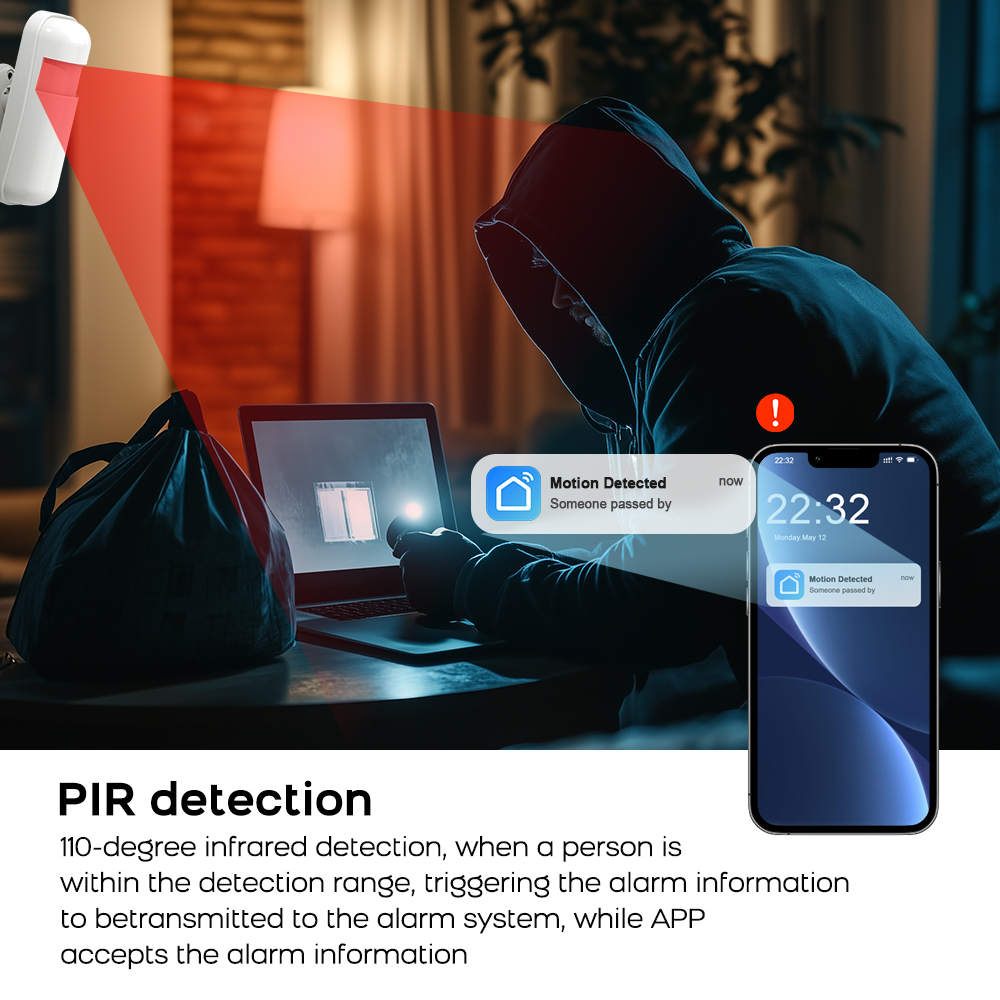 نظام إنذار 4G GSM واي فاي يعمل - مراجعة Home Security No Wifi وسعره