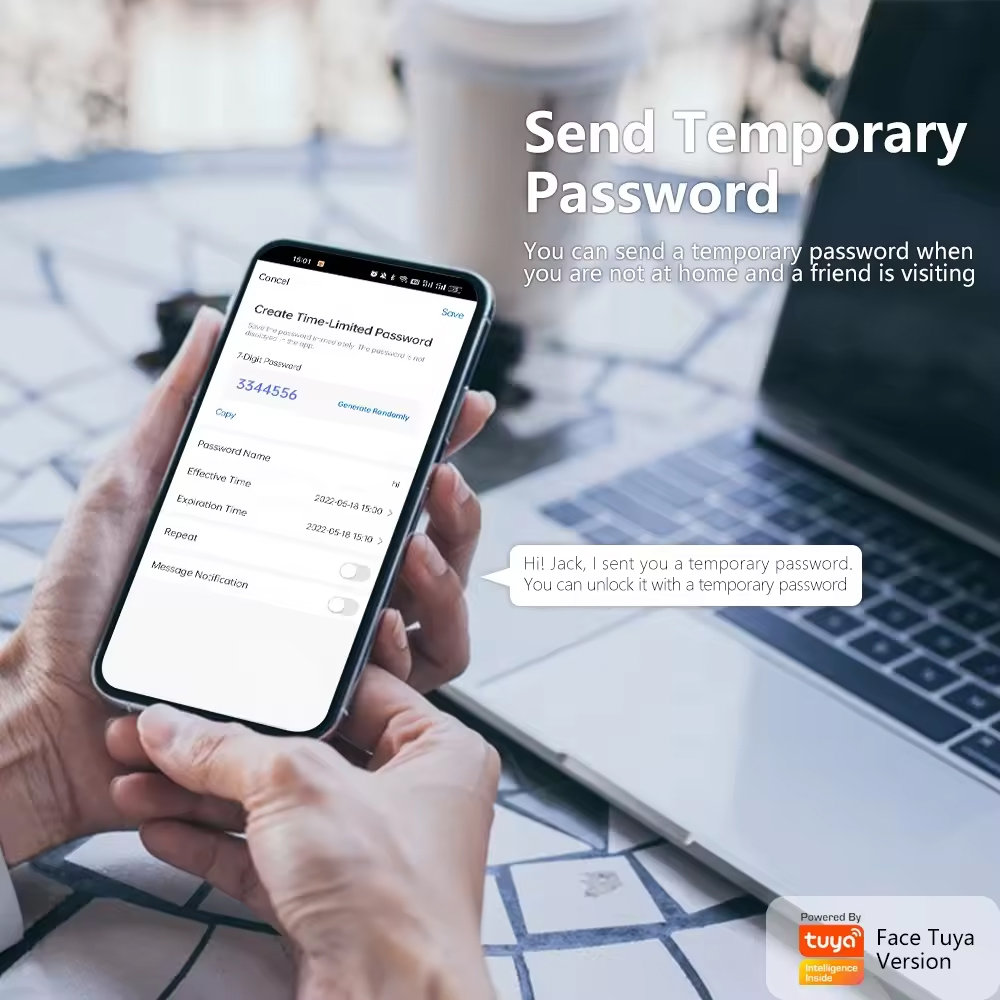 قفل باب إلكتروني ذكي بكلمة مرو - مراجعة Home Security Locks For Doors وسعره