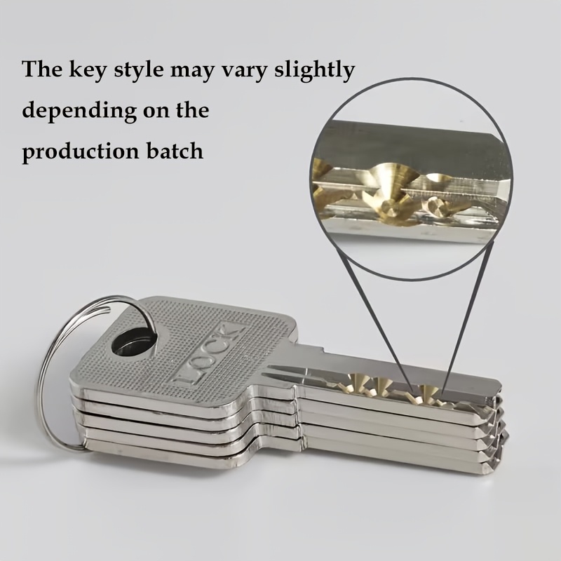 قفل أسطواني نحاسي بالكامل مضاد - مراجعة Home Security Locks For Doors وسعره